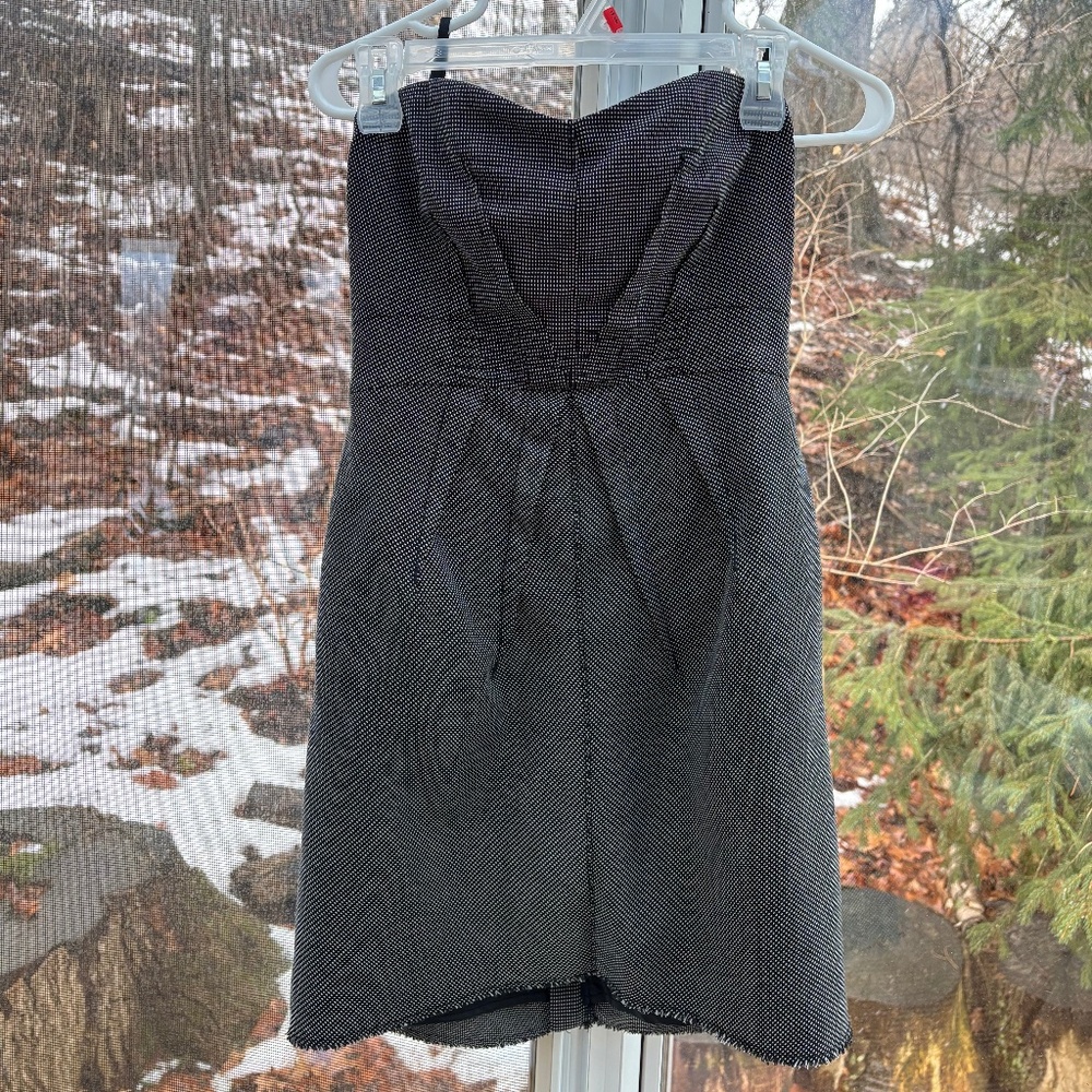 Vintage cocktail dress - Strapless, size S